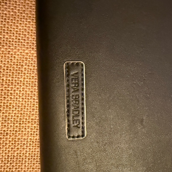 Vera Bradley Black Zip Wallet - Picture 2 of 6